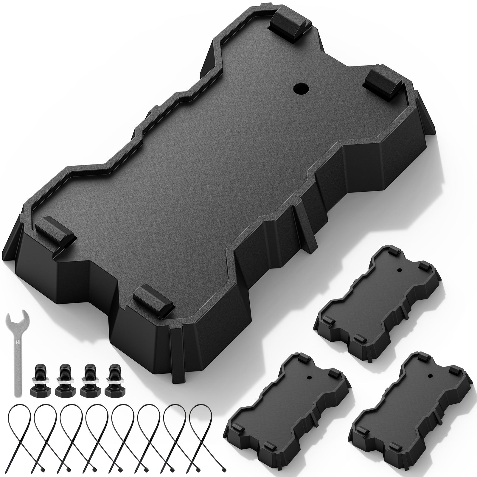 RV Stabilizer Jack Pad 15,000 lbs, 9.9 x 5.5 in