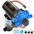 Upgraded Self Priming RV Fresh Water Pump 7 GPM 70 PSI with Strainer
