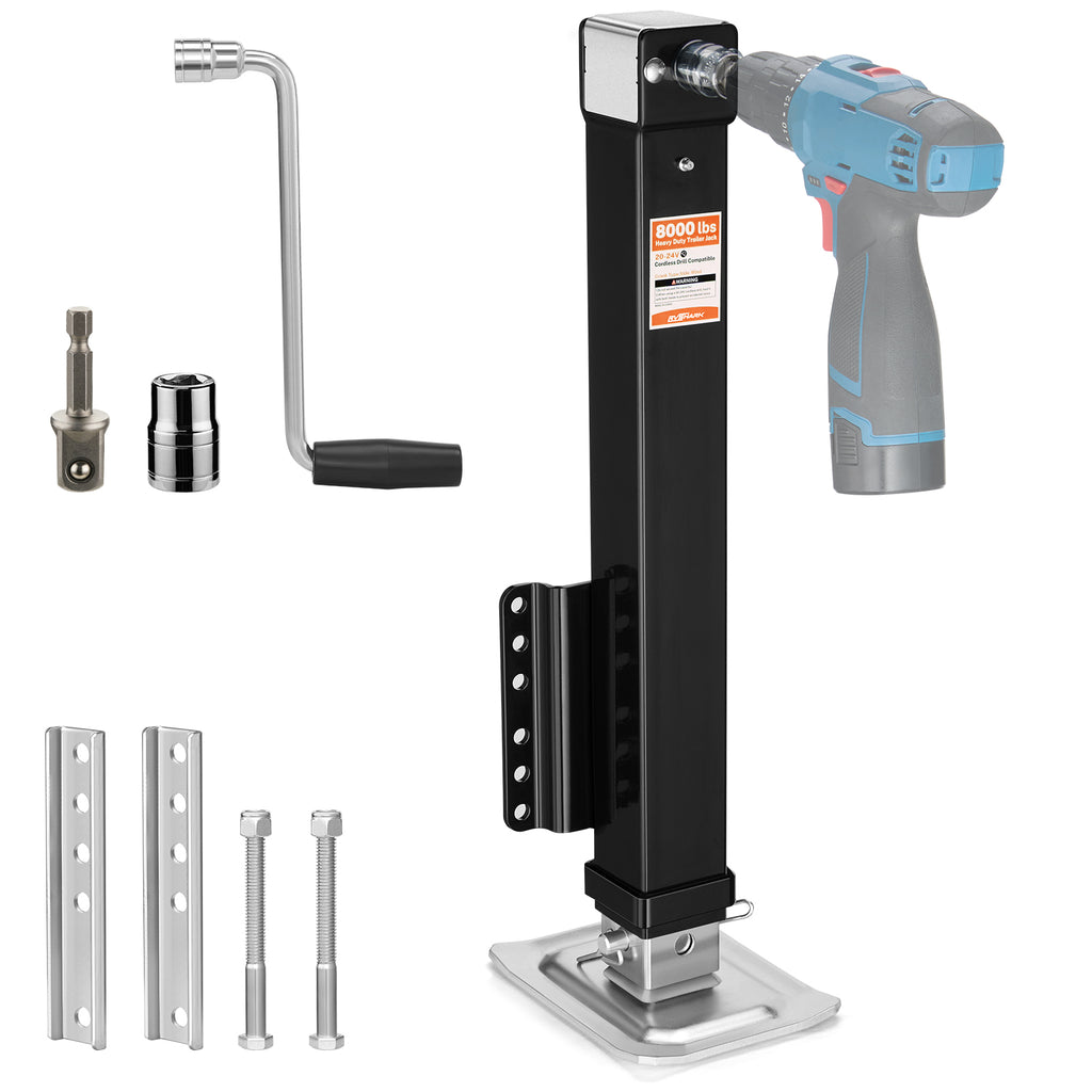 A-Frame Trailer Tongue Jack 8000 lbs