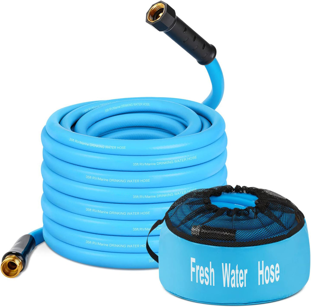 RV Water Hose 35 ft with Storage Bag