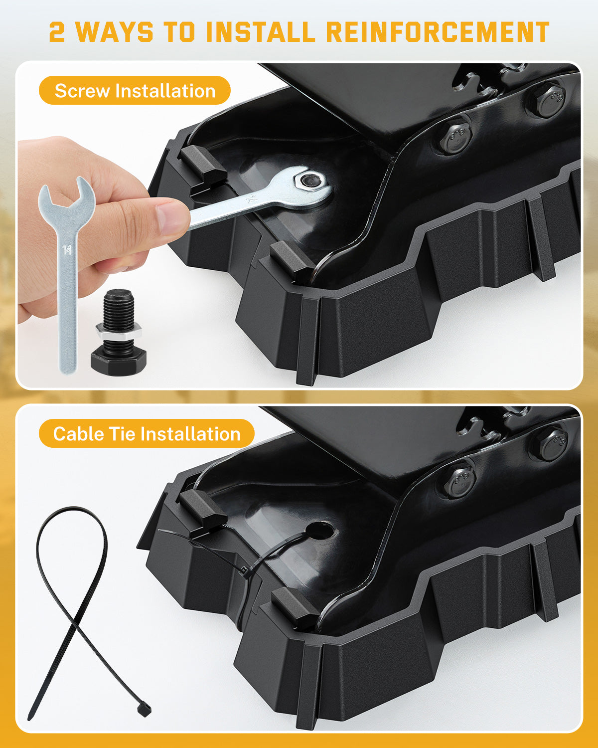 RV Stabilizer Jack Pad 15,000 lbs, 9.9 x 5.5 in