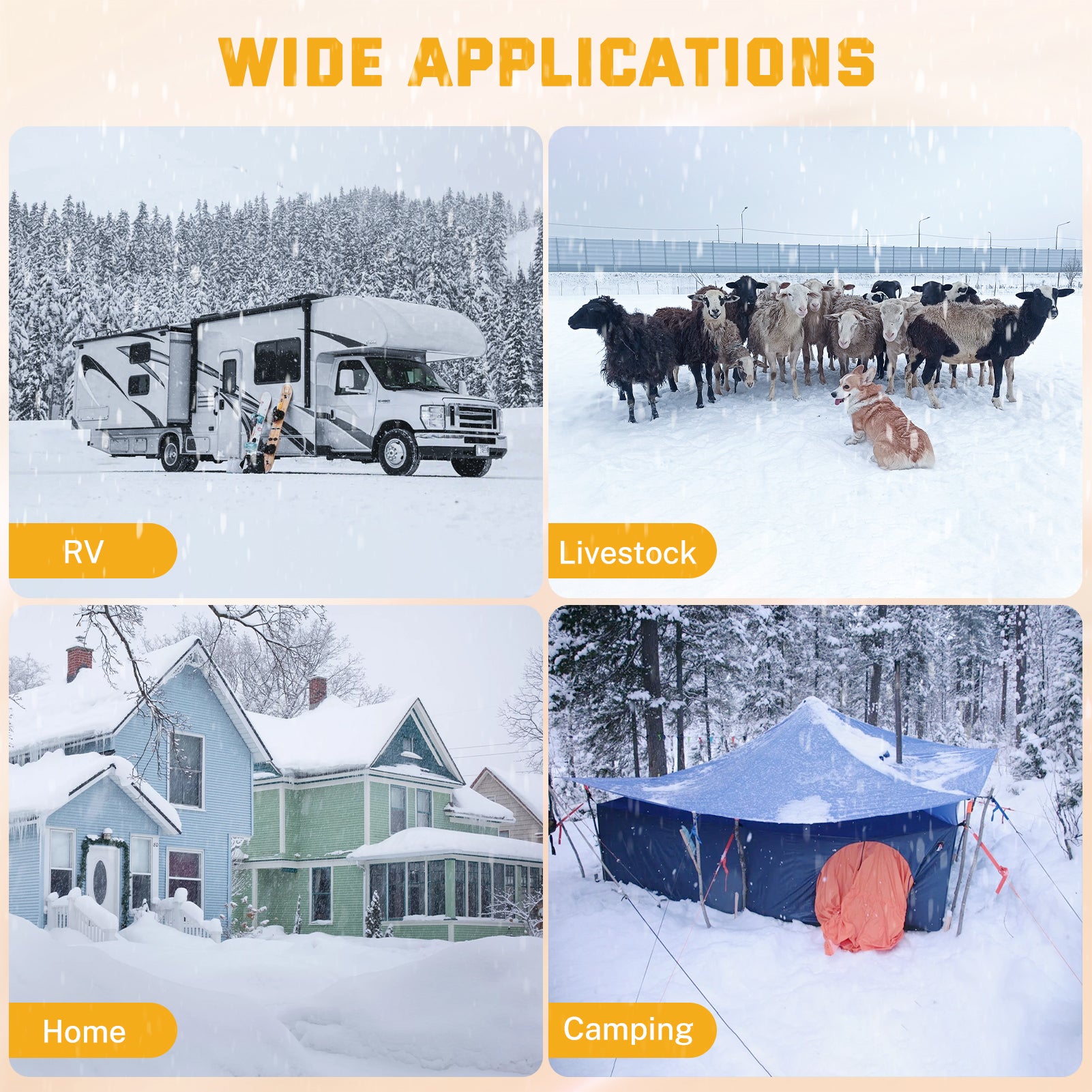 50 ft Heated RV Water Hose