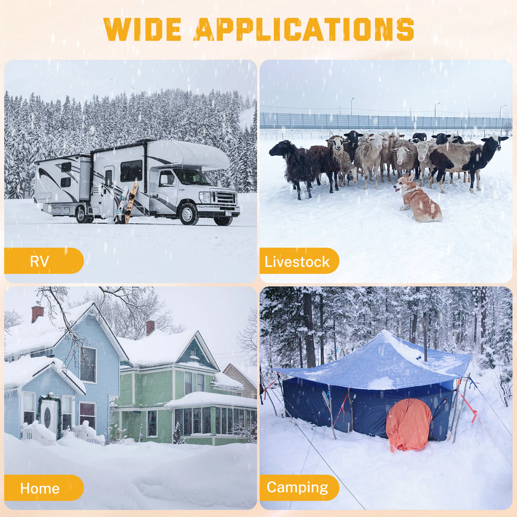 25 ft Heated RV Water Hose