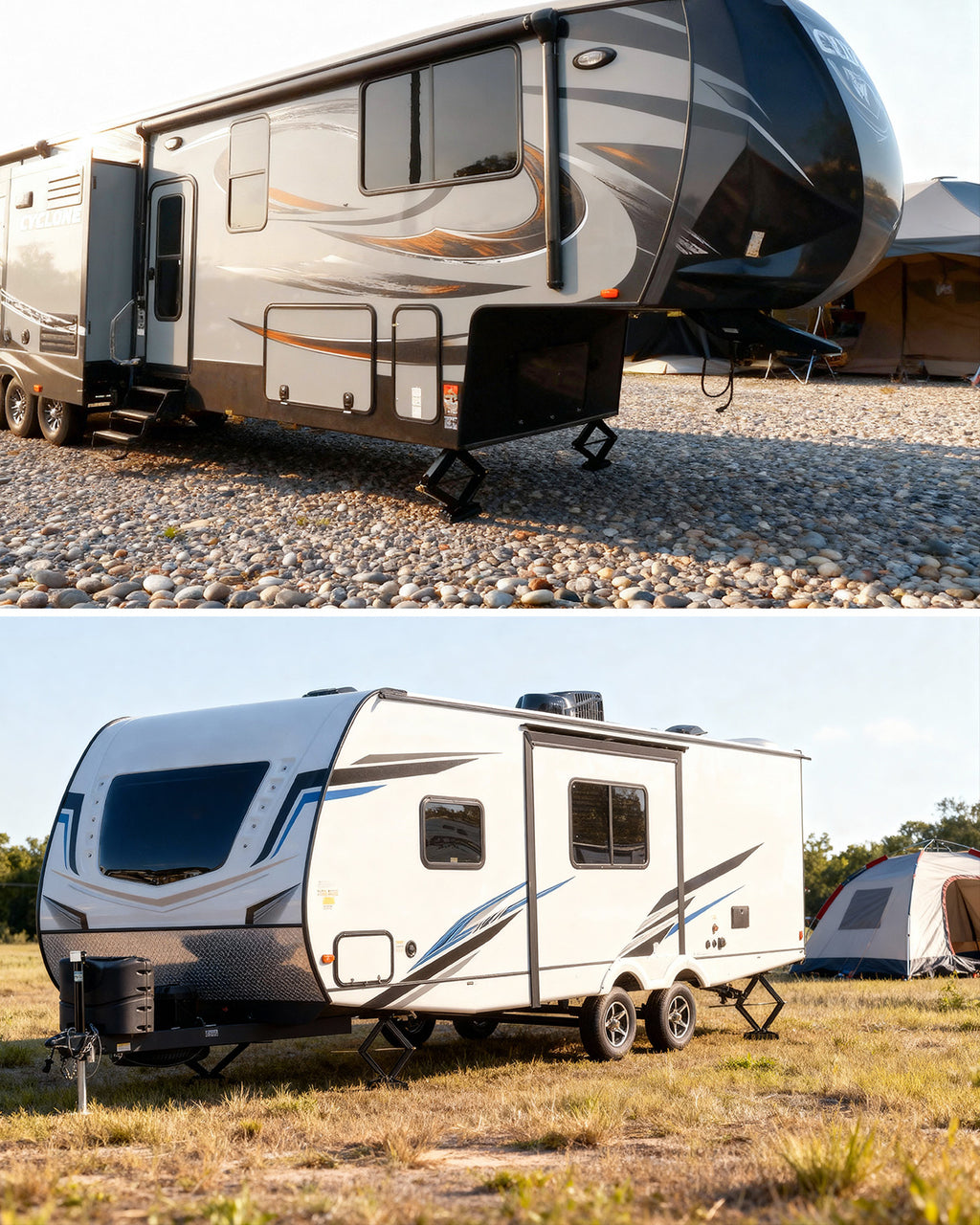 RV Stabilizer Jack Pad 15,000 lbs, 9.9 x 5.5 in